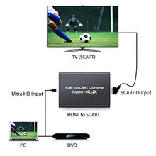 Carica l&#39;immagine nel visualizzatore di Gallery, Proster 4K Convertitore HDMI a SCART 2160P Adattatore Entrata Uscita...
