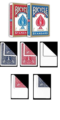 2 mazzi Carte Bicycle Standard Index + 5 Gaff - Ilgrandebazar