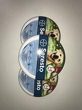 Carica l&#39;immagine nel visualizzatore di Gallery, 3 confezioni Collare Seresto di Bayer per cani oltre 8 Kg antipulci e zecche... - Ilgrandebazar