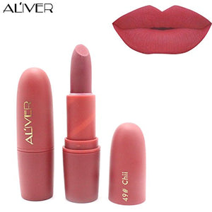 Aliver, rossetti idratanti in 6 colori, set di opachi per 6 colori 1 - Ilgrandebazar