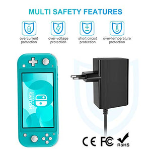Caricabatterie per Nintendo Switch / Lite, innoAura Type-C Adattatore...