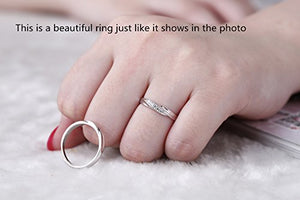 sassu fine Endless Love Couple Rings Swarovski zirconi Argento 925...