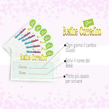 Carica l&#39;immagine nel visualizzatore di Gallery, Bustine per il Corredino del Neonato 6pz Sacchetti Ospedale BimboBimba ROSA