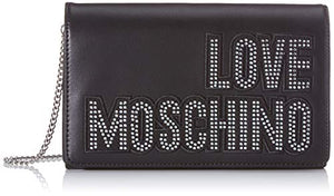 Love Moschino Jc4091pp1a, Borsa a Mano Donna, 6x14x22 Argento (Argento Nero)