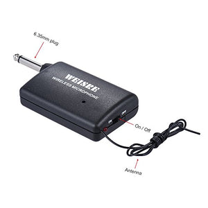ammoon Microfono Handheld Senza Fili Unidirezionale Dinamico Amplificatore... - Ilgrandebazar