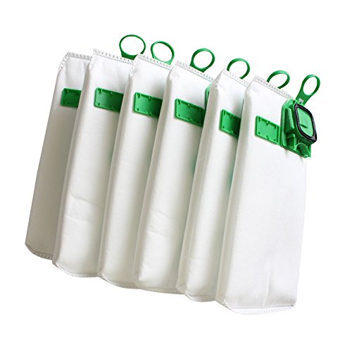 YanBan 6pcs Alta efficienza Polvere Sacchetto Filtro per Vorwerk immondizia... - Ilgrandebazar