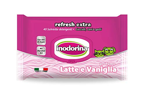 Inodorina Salviette Detergenti Latte/Vaniglia