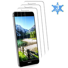 Carica l'immagine nel visualizzatore di Gallery, NONZERS 3 Pezzi Vetro Temperato per Huawei P10 Lite Pellicola Trasparente