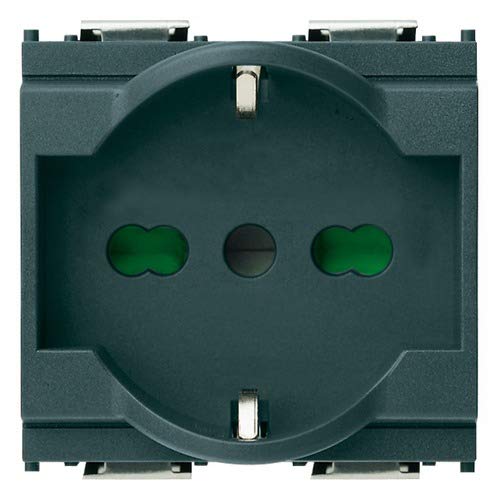 Vimar 16211 Idea Presa universale 2P+T 16A grigio - Ilgrandebazar