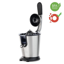 Carica l&#39;immagine nel visualizzatore di Gallery, H.Koenig AGR80 Spremiagrumi Elettrico, Braccio articolato, Acciaio Inox,... - Ilgrandebazar