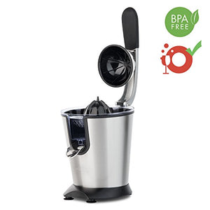 H.Koenig AGR80 Spremiagrumi Elettrico, Braccio articolato, Acciaio Inox,... - Ilgrandebazar