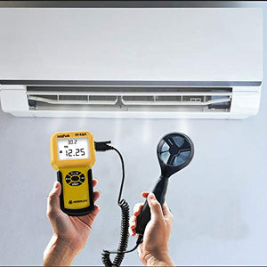 Anemometro Digitale Holdpeak 826A per Misuratore di Velocità / Temperatura... - Ilgrandebazar