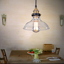 Carica l&#39;immagine nel visualizzatore di Gallery, Glighone Lampada a Sospensione Stile Edison Vintage Industriale Lampadario...