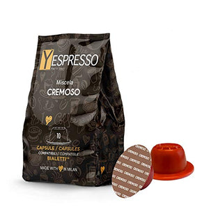 100 Capsule BIALETTI compatibili (CREMOSO NAPOLI) - Ilgrandebazar