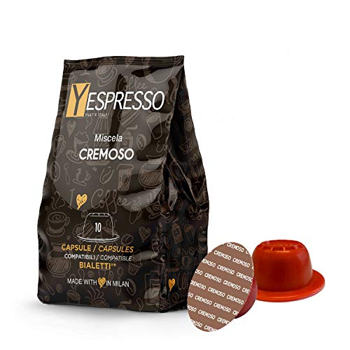 100 Capsule BIALETTI compatibili (CREMOSO NAPOLI) - Ilgrandebazar