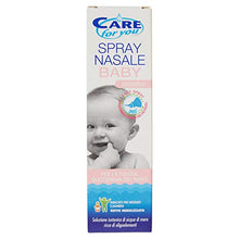 Carica l&#39;immagine nel visualizzatore di Gallery, Care For You, Spray Nasale Baby da 100 ml, per la Pulizia Quotidiana del... - Ilgrandebazar