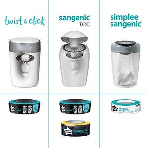 Tommee Tippee Ricariche Sangenic TEC per Sistema Avanzato di 6 Pezzi - Ilgrandebazar