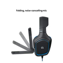 Carica l&#39;immagine nel visualizzatore di Gallery, Logitech G430 Cuffie da Gioco con 7.1 Dolby Surround Sound, Nero/Blu