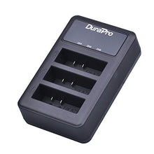 Carica l&#39;immagine nel visualizzatore di Gallery, DuraPro - Batteria AZ16-1 1400 mAh + LED 3 slot USB Charger per Xiaomi YI...