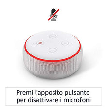 Carica l&#39;immagine nel visualizzatore di Gallery, Echo Dot (3ª generazione) - Altoparlante intelligente con Tessuto antracite