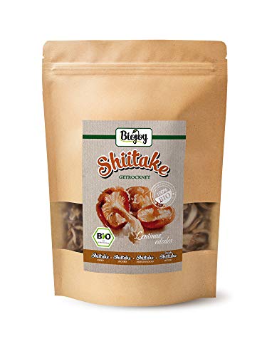 Biojoy Funghi Shiitake secchi BIO, Lentinus Edodes (100 gr)