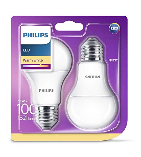 Philips Lighting 929001234561 Lampadina LED, 2 Lampadine - Ilgrandebazar