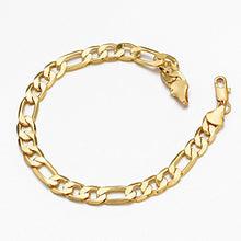 Carica l&#39;immagine nel visualizzatore di Gallery, Fenical Bracciale uomo a catena hip hop in oro - Ilgrandebazar