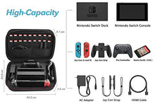 Carica l&#39;immagine nel visualizzatore di Gallery, HEYSTOP Kit Accessori 12 in 1 per Nintendo Switch, Include Custodia 12 1
