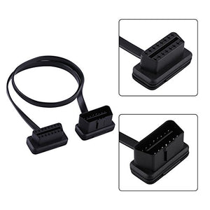 Cavo di prolunga OBD2 a 16 pin, adattatore per auto a 16 pin maschio a 30cm - Ilgrandebazar