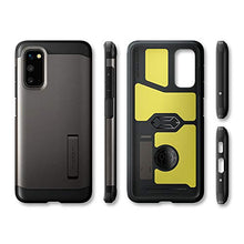 Carica l&#39;immagine nel visualizzatore di Gallery, Spigen Cover Samsung Galaxy S20 Tough Armor Compatibile con Samsung S20 Cover Custodia - Gunmetal