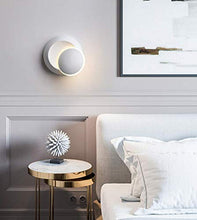 Carica l&#39;immagine nel visualizzatore di Gallery, Lampada da Parete LED Applique Interno Moderno, Girevole a Bianco - Ilgrandebazar