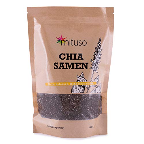 Semi di Chia 1kg - qualità senza pari originaria del Sud America 1000g