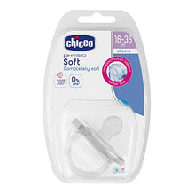 Carica l&#39;immagine nel visualizzatore di Gallery, Chicco Gommotto Physio Soft 16-36 Messi Silicone Transparente - Ilgrandebazar