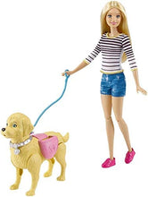 Carica l'immagine nel visualizzatore di Gallery, Barbie-A Spasso coi Cuccioli con Cagnolino Che Fa i Bisogni e Accessori, Multicolore, DWJ68