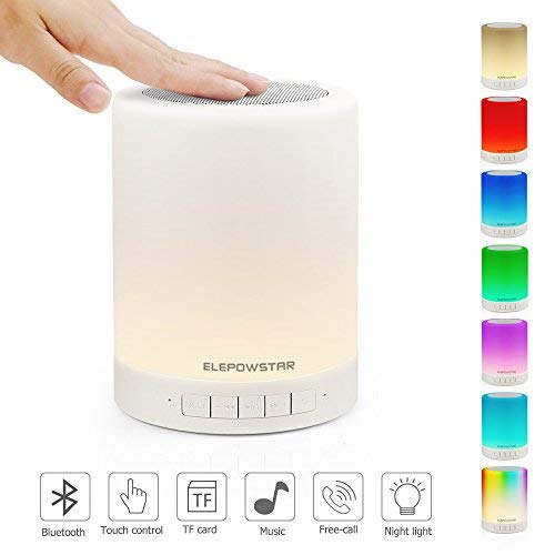 Lampada Altoparlante Bluetooth, ELEPOWSTAR da Comodino Touch...