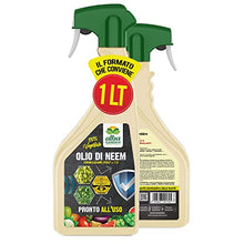 Carica l'immagine nel visualizzatore di Gallery, Albagarden - Olio Di Neem Per Piante 1 Litro - Naturale Concentrato Contro Insetti Funghi Cocciniglia, Acari Afidi Pulci, Cimici, Pidocchi, Vespe E Calabroni - Spray Pronto Uso