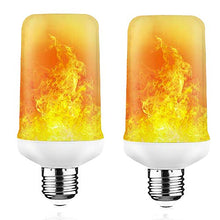 Carica l'immagine nel visualizzatore di Gallery, LED effetto fiamma lampadina, E27 base standard UN pacchetto di due - Ilgrandebazar
