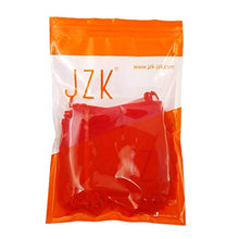 Carica l&#39;immagine nel visualizzatore di Gallery, JZK 50 x Rosso 7x9cm sacchetti coulisse organza portaconfetti - Ilgrandebazar
