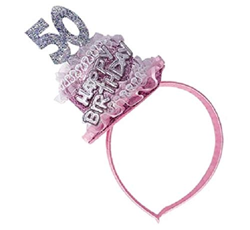 Cerchietto con Torta 50° Compleanno - Accessori Festa 50 Anni - Ilgrandebazar