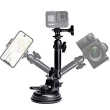 Carica l&#39;immagine nel visualizzatore di Gallery, Supporto a Ventosa per Fotocamera Venouse Goproo