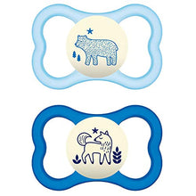 Carica l&#39;immagine nel visualizzatore di Gallery, MAM Night Air silicone - Set di 4 ciucci in silicone, 16+ Night... - Ilgrandebazar