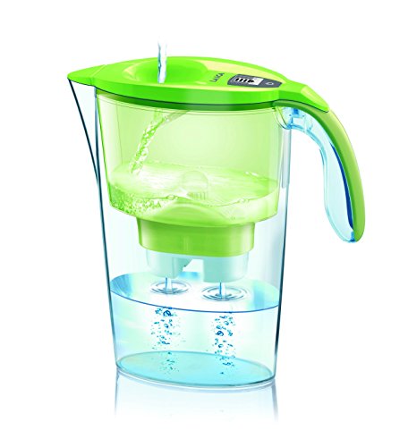 Laica J31AB Stream Line Caraffa Filtrante, Verde, filtro Bi-Flux incluso - Ilgrandebazar