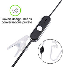 Carica l&#39;immagine nel visualizzatore di Gallery, Tosuny Walkie Talkie Auricolare in Ear, Sicurezza Sound Tube con... - Ilgrandebazar