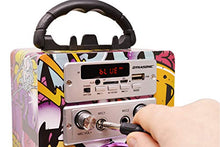 Carica l&#39;immagine nel visualizzatore di Gallery, DYNASONIC 025 -Cassa Bluetooth Altoparlante Karaoke 10W | 2 Microfoni