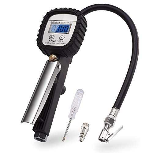 Exwell Manometro Digitale,150 PSI Pressione Gomme Pneumatici LCD... - Ilgrandebazar