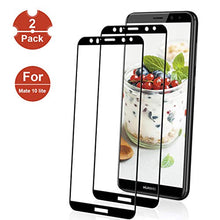 Carica l&#39;immagine nel visualizzatore di Gallery, NONZERS 2 Pezzi Vetro Temperato per Huawei Mate 10 Lite 10