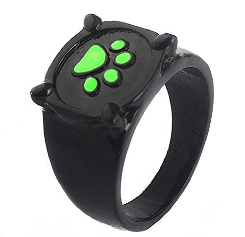 EVRYLON Anello Chat Noir Bambino dal Cartone Lady Bug Ladybug Zampa Gatto... - Ilgrandebazar
