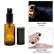 Carica l&#39;immagine nel visualizzatore di Gallery, cococity 4 Pcs 30ml 50ml Flacone Spray Ambra, Nebulizzatore in Vetro...