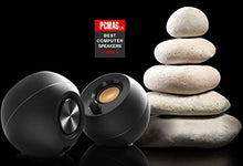 Carica l&#39;immagine nel visualizzatore di Gallery, Sistema di altoparlanti desktop moderno Creative Pebble con Nero