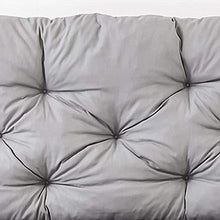 Carica l&#39;immagine nel visualizzatore di Gallery, Meerweh 90266 - Cuscino per panca a 2 posti e Panca Hanko, grigia,...